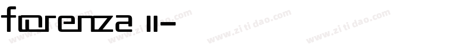 Fiorenza II字体转换